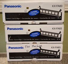 Lot of (3) New Genuine Sealed Panasonic KX-FA83 Toner Cartridge, KX-FL511/541 picture