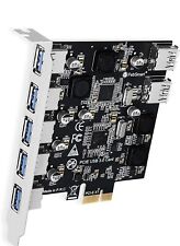 7-Ports Superspeed 5Gbps PCIE USB 3.0 Expansion new in box picture