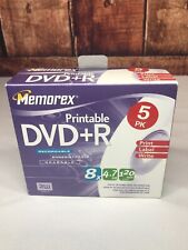 Memorex 120-Minute DVD+R (5 ct. in DVD Cases) New - Open Box picture