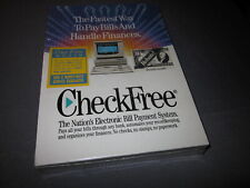 Vintage IBM PC CHECKFREE ELECTRONIC BILL Payment System SEALED 3.5 5.25 DISKS picture