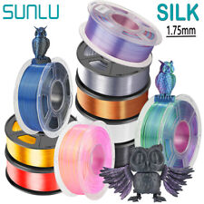SUNLU 1KG PLA+ SILK 3D Printer Filament SILK 1.75mm NEW Dual &Triple Colors picture