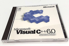 Microsoft Visual C++ 6.0 Computer Software Used Professional Edition CD Windows picture