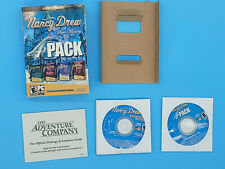 Nancy Drew Mega Mystery 4 Complete Games Pack 3-D Interactive Mystery PC CD-Rom  picture