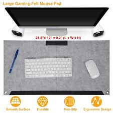 Extended Large Non-Slip Gaming Mouse Pad Computer Keyboard Mat 24.8 x 13 Inch picture