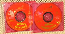 o'o'o Set of 2 . ARTHUR's THINKING & MATH GAMES Kids Educational Home Schooling picture