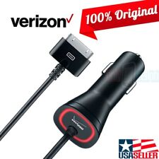 OEM Verizon LOGO 30-Pin 2.1A Car Charger for Apple iPad 1st/2nd/3rd Gen picture