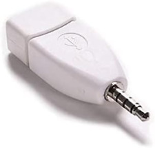 Blacell USB Female to 3.5Mm Jack Male Audio Converter Adapter (White) picture