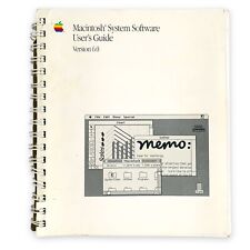 Apple Macintosh System Software User’s Guide Version 6.0 VTG 1988 .. picture