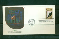 1987 First Day of Issue - honoring CPA's - Fleetwood Cachet picture