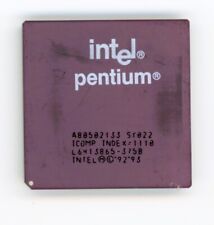 CPU INTEL PENTIUM A80502133 SY022/SSS i133 ---USED ---NOT TESTED --- ~0.12G GOLD picture