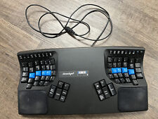 Kinesis Advantage2 Keyboard w/ palm pads, extra keys, keycap puller picture