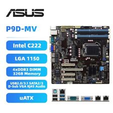 ASUS P9D-MV Motherboard uATX Intel C222 LGA1150 DDR3 32GB SATA2/3 USB3.1 VGA picture