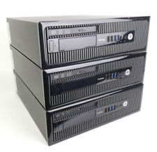 LOT OF 3 -- HP ProDesk 400 G1 SFF | i5-4590 3.3GHz | 8GB DDR3 | 1TB HDD | No OS picture