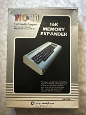COMMODORE VIC-20 VIC-1111 16K Ram Cartridge & Box, RARE picture