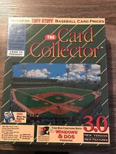 THE CARD COLLECTOR 3.0 Baseball NOS VTG. 1990'S ABLE SOFT  WINDOWS & DOS SEALED picture
