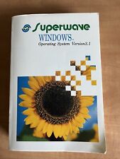 Vintage Superwave Microsoft Windows Operating System 3.1 User's Guide 1991-92 picture