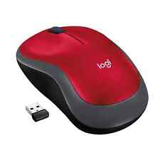 Logitech M185 Wireless Mouse - Red picture