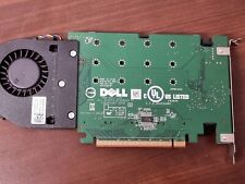 GENUINE Dell 06N9RH ULTRA SPEED Quad NVME M.2 SSD Storage PCI-E Adapter #2 picture