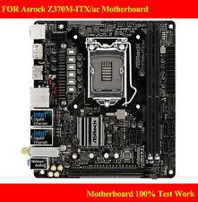 FOR Asrock Z370M-ITX/ac Motherboard Supports i3 8300 i5 8600 i7 8700k CPU DDR4 picture