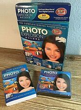 Photo Explosion Deluxe Version 3 CDs & Booklet For Windows 2000 XP Vista  picture