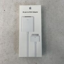 Apple A1368 30-Pin to VGA Adapter MC552ZM/B iPhone iPad iPod NEW IN BOX Genuine picture