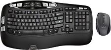 Logitech MK570 Comfort Wave Wireless  K350 Keyboard & M705 Optical Mouse Combo picture
