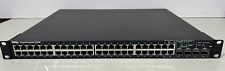 DELL POWERCONNECT (6248) 48-Port PoE Network Switch W/Rack Ears And Power Cable picture