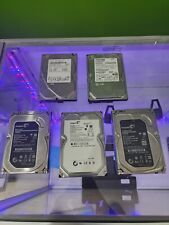 Lot of 5 various Desktop HDDs SATA 3.0 - 6.0 Detailed List in Description picture