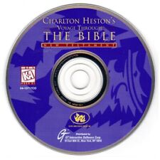 Charlton Heston's Voyage Through THE BIBLE (PC/MAC-CD, 1995) - NEW CD in SLEEVE picture