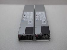 ( 2 ) SuperMicro Ablecom PWS-801-1R 800W Power Supply 1U 12V Redundant Modules picture