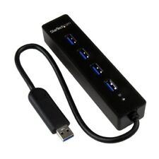 StarTech.com 4 Port Portable SuperSpeed USB 3.0 Hub with Built-in Cable picture