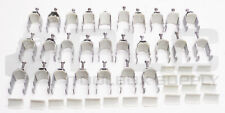 LOT OF 27 NEW 22-28 PIPE TUBE CONDUIT SUPPORT FITTING CLAMPS W/20 22-28 SUPPORTS picture