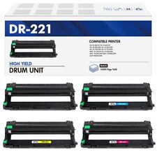 4PK DR221CL DR221 Drum Unit for Brother HL3140CW HL-3170CDW MFC-9340CDW Printer picture