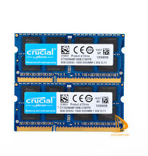 For Crucial 16GB 8GB 2Rx8 PC3L-12800S DDR3-1600Mhz SO-DIMM Laptop Memory RAM picture