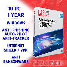 Bitdefender Internet Security 2024 10 PC 1 year / FULL EDITION picture