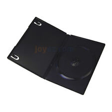 100 Standard 14mm Single CD DVD Black Movie Case Box picture
