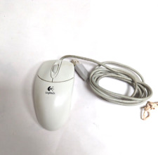 Vintage Logitech M-UB48 2-Button Mechanical Ball Scroll Mouse USB picture