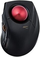 ELECOM Trackball Mouse M-DPT1MRBK 8-Button Wired / Wireless /  Bluetooth picture