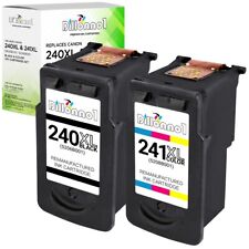 2PK PG-240XL CL-241XL Printer Ink Cartridge for Canon PIXMA MG3520 MG3522 MG3620 picture
