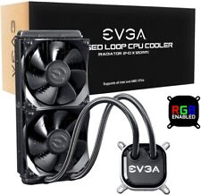 EVGA 240mm All-In-One RGB LED CPU Liquid Cooler - Black (400-HY-CL24-V1) picture