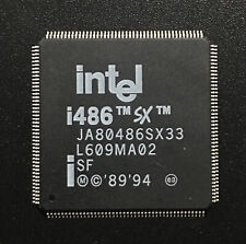 Intel JA80486SX33 CPU Vintage 486sx33 embedded Low Power processor Pb-Free RARE picture