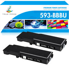 2PK 593-BBBU BLACK Toner Cartridge Compatible for Dell C2660DN C2665 Extra RD80W picture