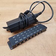 WS-POE-8-ENC PoE Injector, 8-Port, w/ Power Supply - USED picture