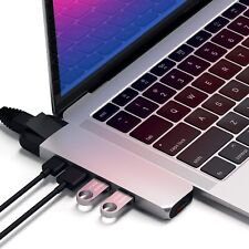 Satechi USB-C Pro Hub Adapter with Ethernet 4K HDMI USB-C Micro SD For MacBook picture