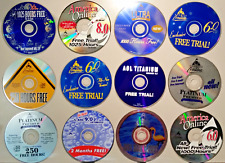 AOL America Online Vintage CDs collection of 12 discs picture