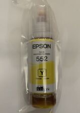 EPSON 552 Ink Bottle Exp 2028 - Single Pack ( 70ml each )Yellow-Genuine (Sealed) picture