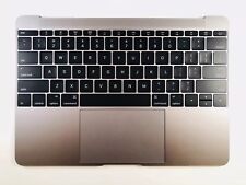 Apple MacBook 12” 2015 A1534 Top Case Keyboard Trackpad Genuine oem Space Gray picture