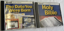 Lot of 2 Snap Everyday Solutions SOFTWARE HOLY BIBLE & THE DATE YOU WERE BORN picture
