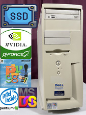 RESTORED w/ SSD Dell Dimension Windows 98 Plus Vintage Retro Classic Gaming PC picture