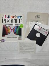 Rare Vintage The Luscher Profile by Mindscape for Commodore 64 and 128 1985 picture